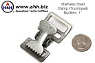 Stainless Steel Clamp Buckles, 1''