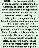 hardware safety information