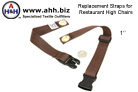 Replacement Straps for Restaurant Highchairs fit most standard highchairs