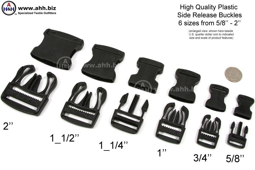 Plastic Buckles for Straps 1: Quick Side Release Buckle Clip 4