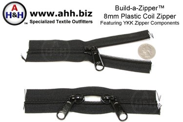 HHH Waterproof Coil Zipper