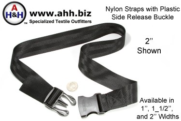 Side-Release & Clip-Lock Buckles - Loops - Buckles & Strapping